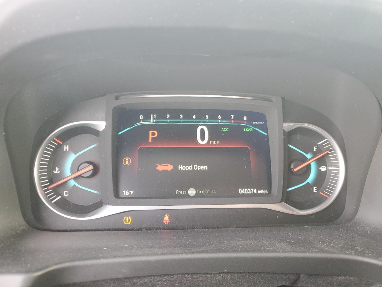 2022 Honda Pilot VIN 5FNYF6H55NB035937 Copart auction photo, rear end damage thumbnail 9