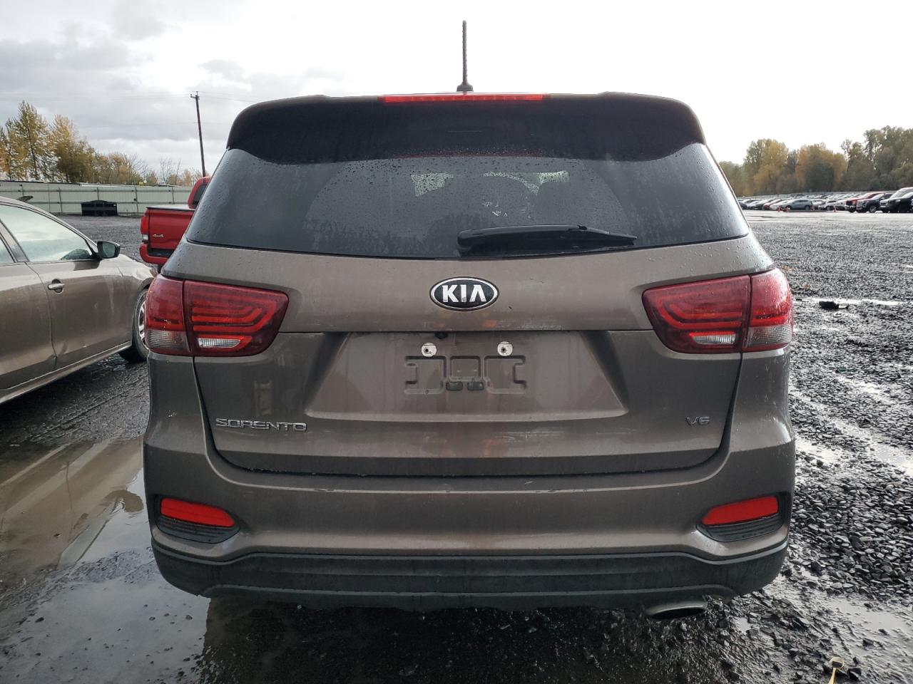 2019 KIA Sorento VIN 5XYPGDA59KG447192 Copart auction photo, front end damage thumbnail 6