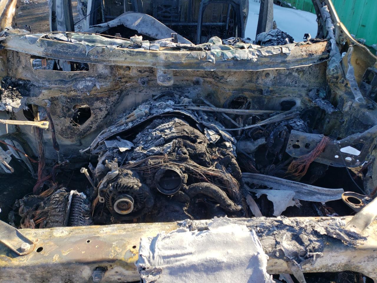 2020 Chevrolet Silverado VIN 3GCUYHEL5LG176800 Copart auction photo, burn damage thumbnail 11