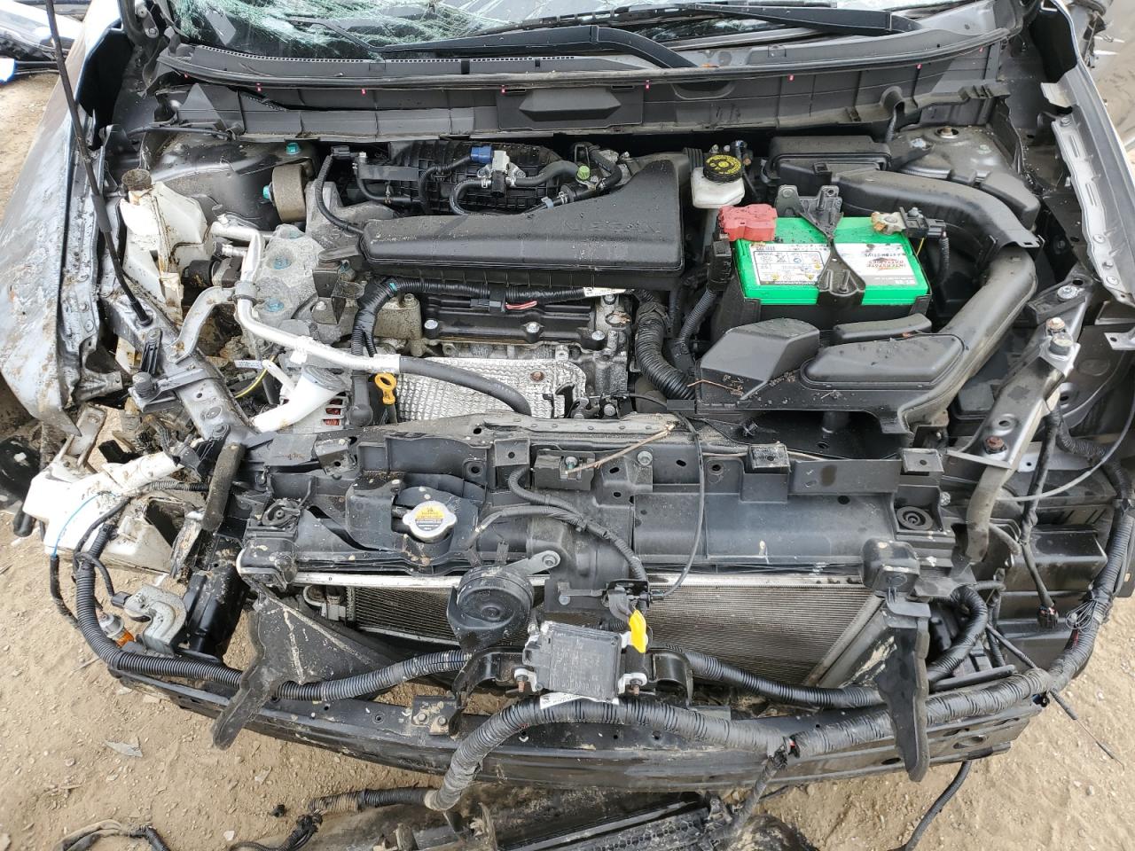 2018 Nissan Rogue VIN KNMAT2MV5JP591240 Copart auction photo, all over damage thumbnail 14