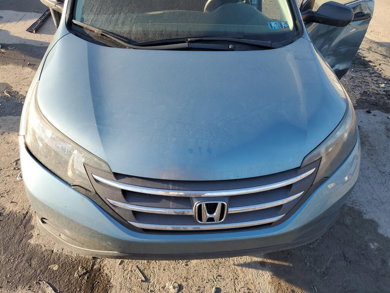 2014 Honda CR-V VIN 2HKRM4H33EH681959 Copart auction photo, side damage thumbnail 12