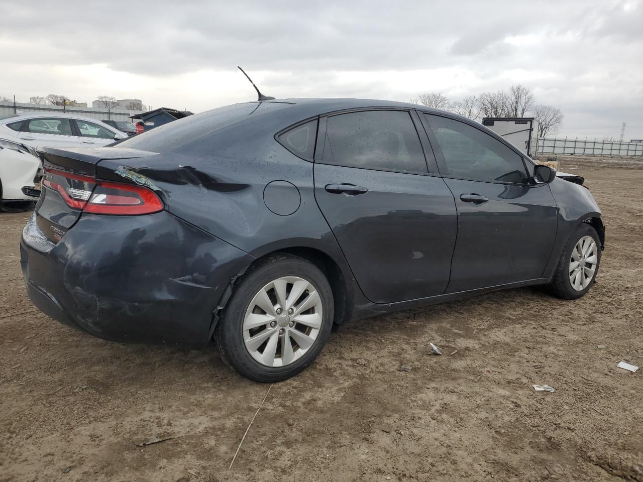 2014 Dodge Dart VIN 1C3CDFDH9ED678058 Copart auction photo, all over damage thumbnail 3