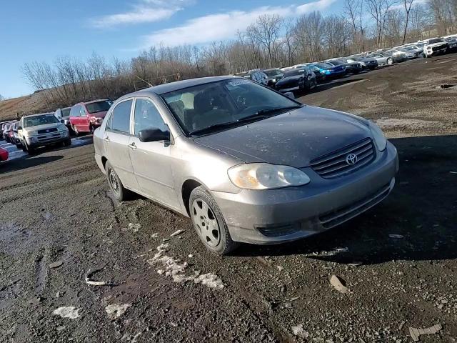 2004 Toyota Corolla VIN 2T1BR32E04C217634 Copart auction photo, side damage thumbnail 11