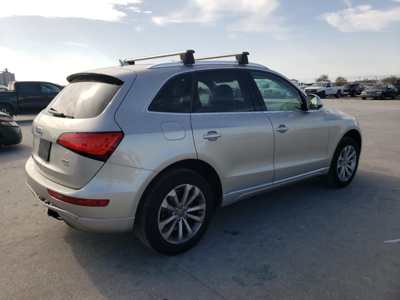 2013 Audi Q5 VIN WA1LFAFPXDA038254 Copart auction photo, rear end damage thumbnail 3