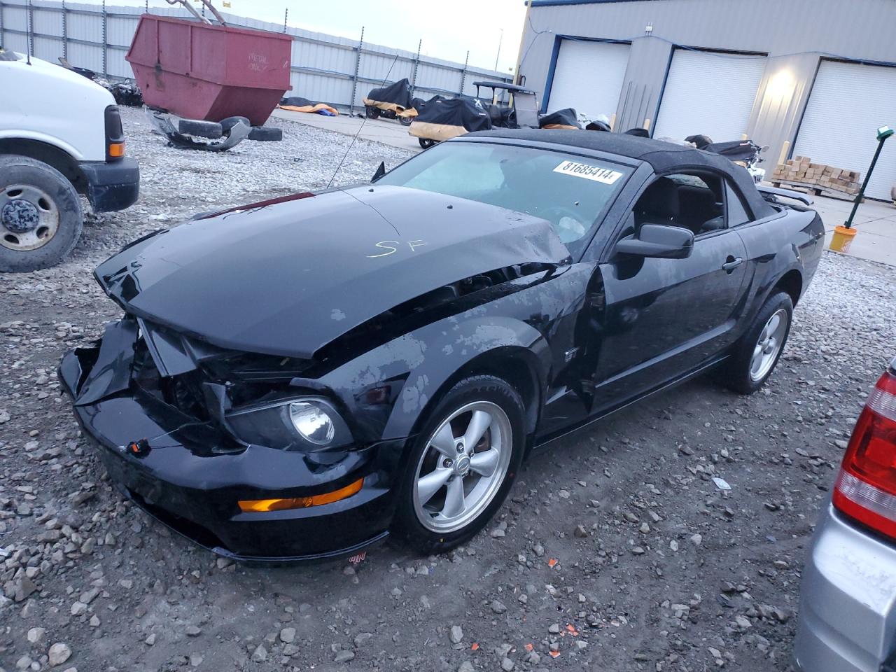 2008 Ford Mustang VIN 1ZVHT85H085120710