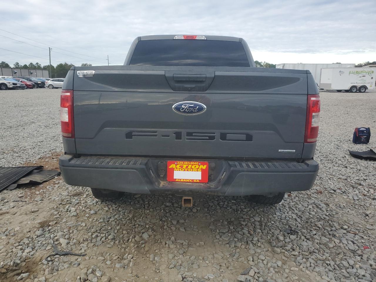 2018 Ford F-150 VIN 1FTEW1EPXJFC22236 Copart auction photo, side / rear end damage thumbnail 6