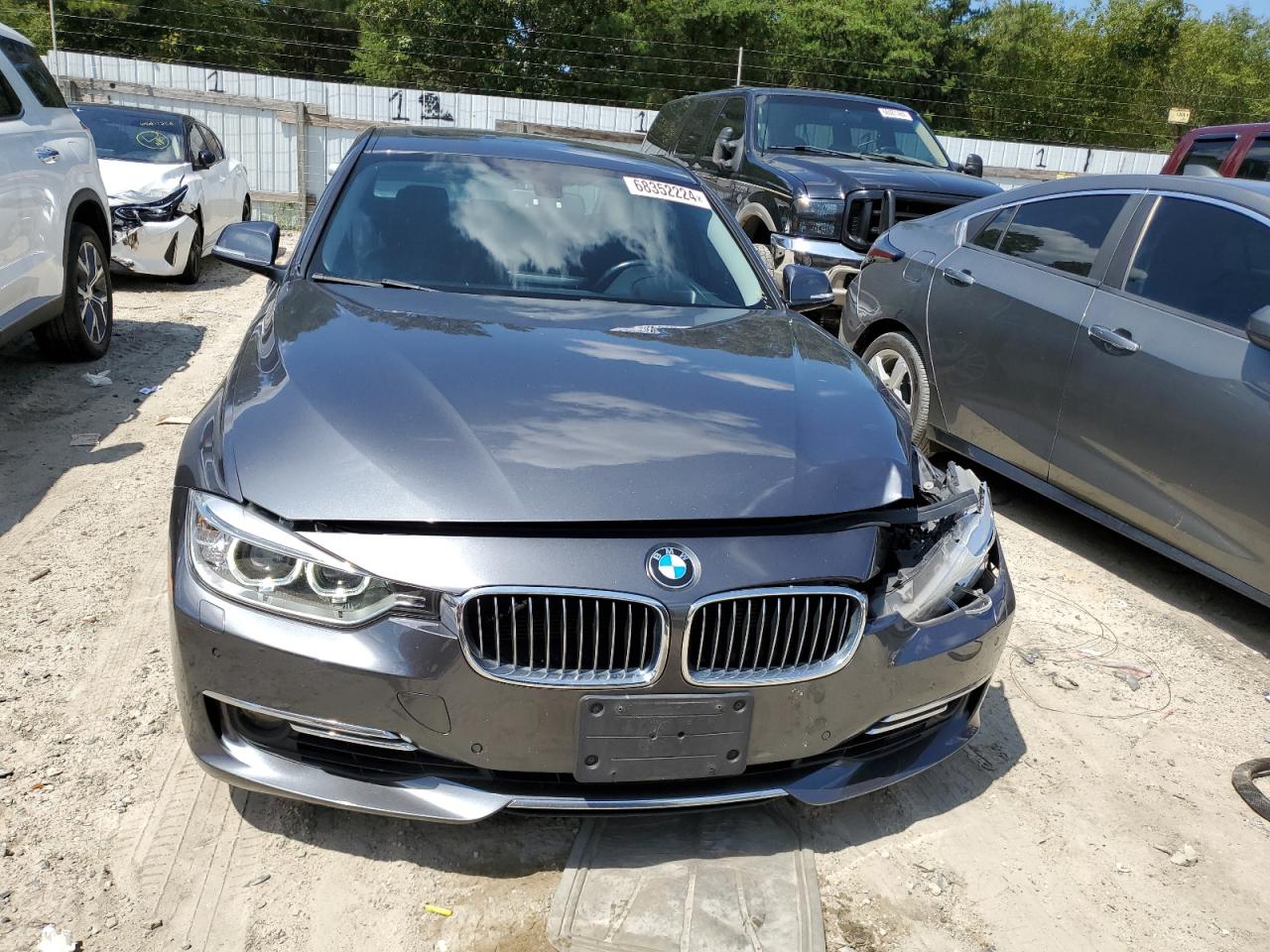 2013 BMW 3er VIN WBA3B9C59DJ437446 Copart auction photo, mechanical / front end damage thumbnail 5