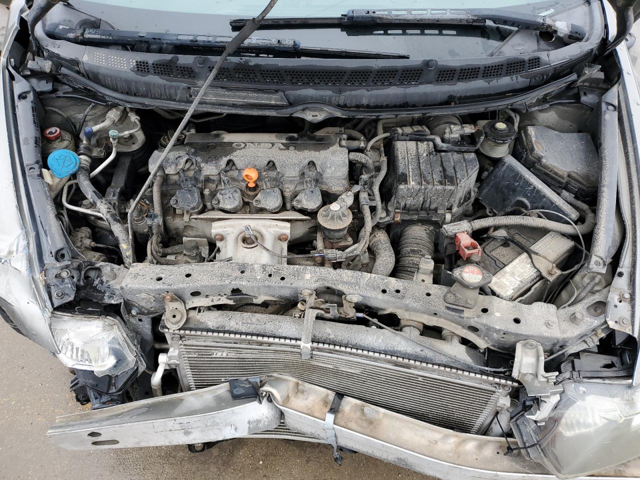 2006 Honda Civic VIN 2HGFG12886H574883 Copart auction photo, front end damage thumbnail 11