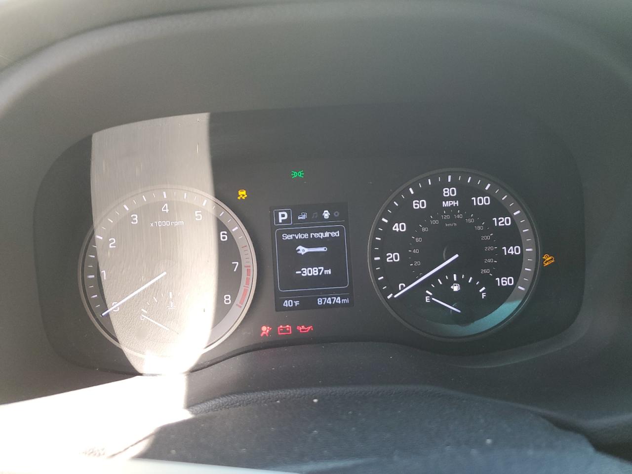 2018 Hyundai Tucson VIN KM8J23A41JU660281 Copart auction photo, water/flood damage thumbnail 9