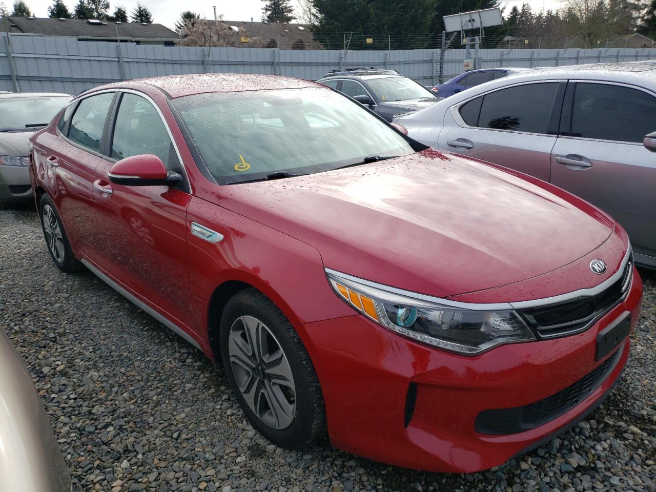 2018 KIA Optima VIN KNAGU4LE4J5024370 Copart auction photo, side / rear end damage thumbnail 4
