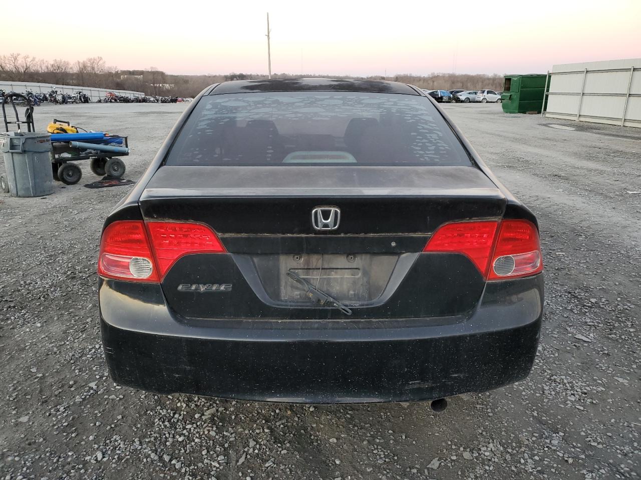 2008 Honda Civic VIN 2HGFA16578H346989 Copart auction photo, front end / rear end damage thumbnail 6