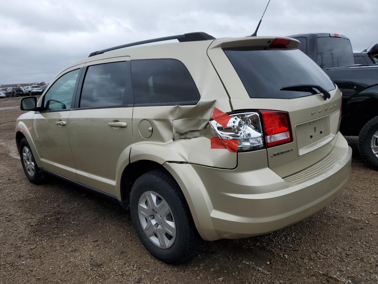 2011 Dodge Journey VIN 3D4PG4FB1BT509517 Copart auction photo, rear end / undercarriage damage thumbnail 2