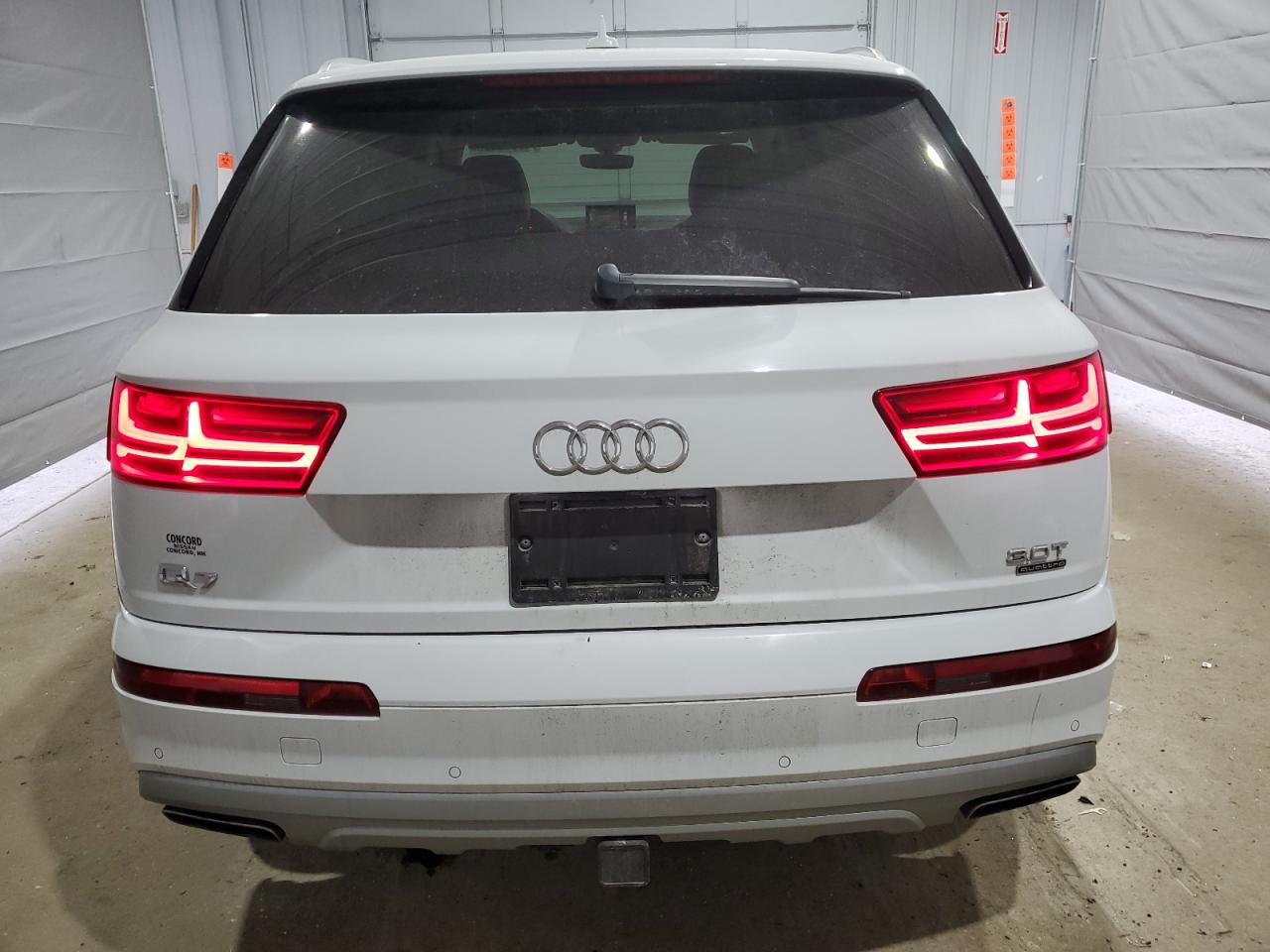 2017 Audi Q7 VIN WA1LABF74HD059125 Copart auction photo, front end damage thumbnail 6
