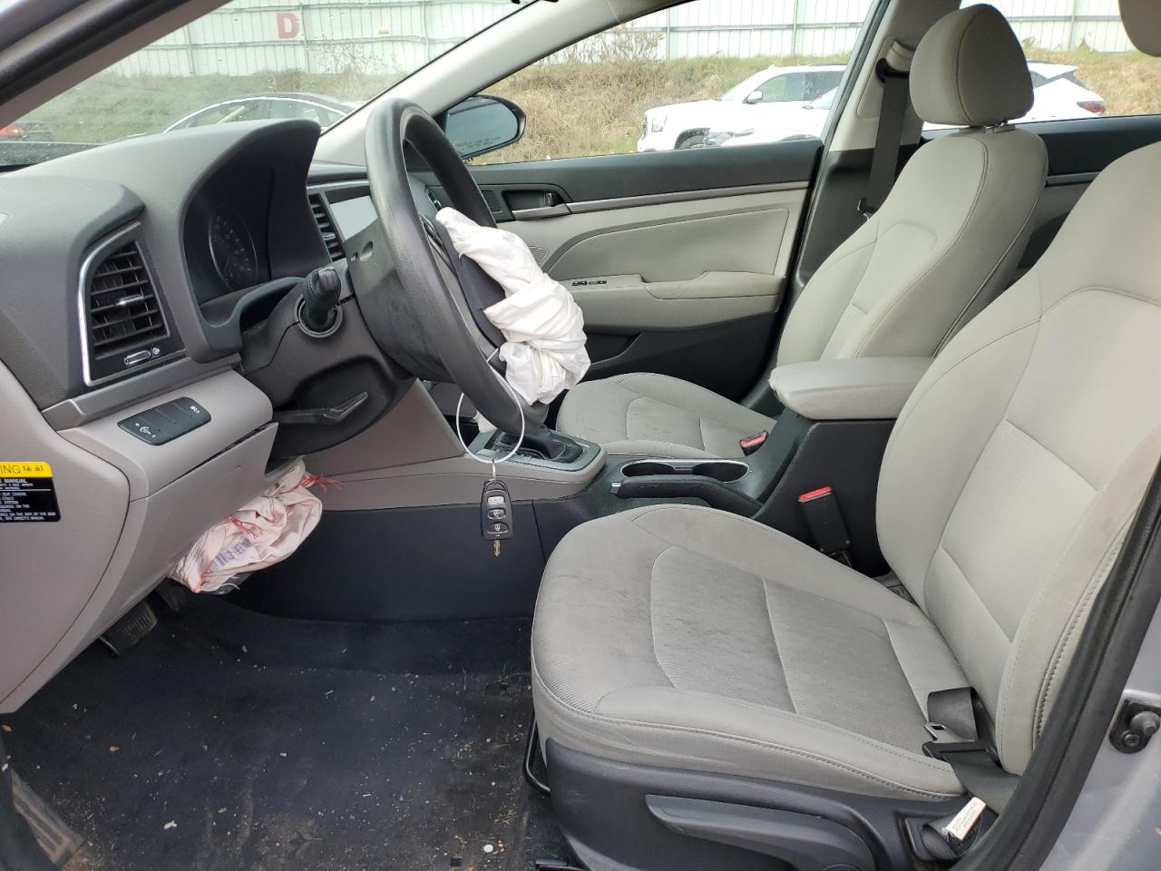 2017 Hyundai Elantra VIN 5NPD84LF6HH042107 Copart auction photo, front end / side damage thumbnail 7