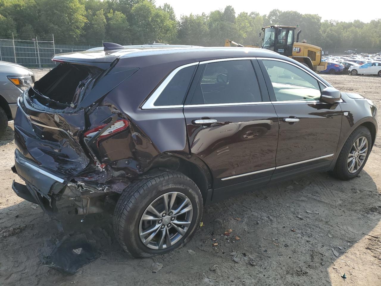 2020 Cadillac XT5 VIN 1GYKNDRS1LZ235135 Copart auction photo, rear end damage thumbnail 3