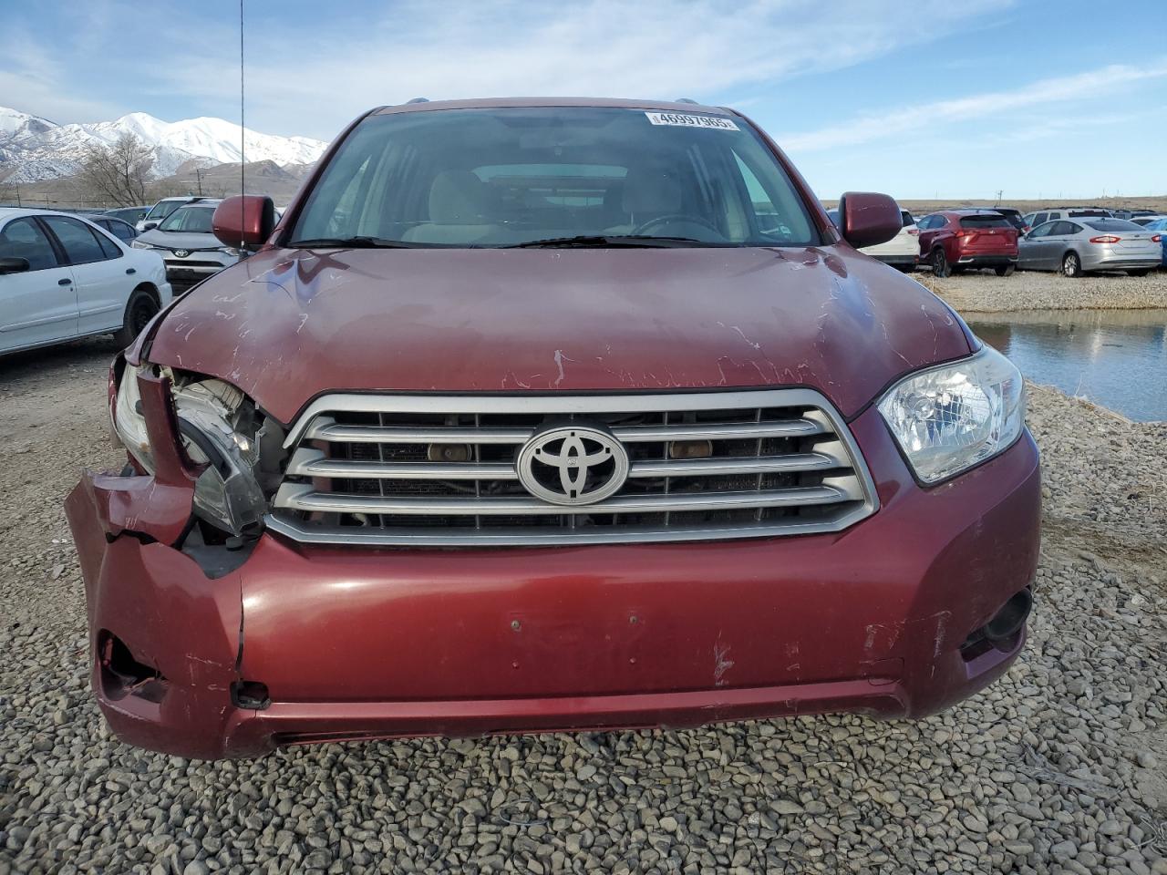 2009 Toyota Highlander VIN JTEES41A892131124 Copart auction photo, front end damage thumbnail 5