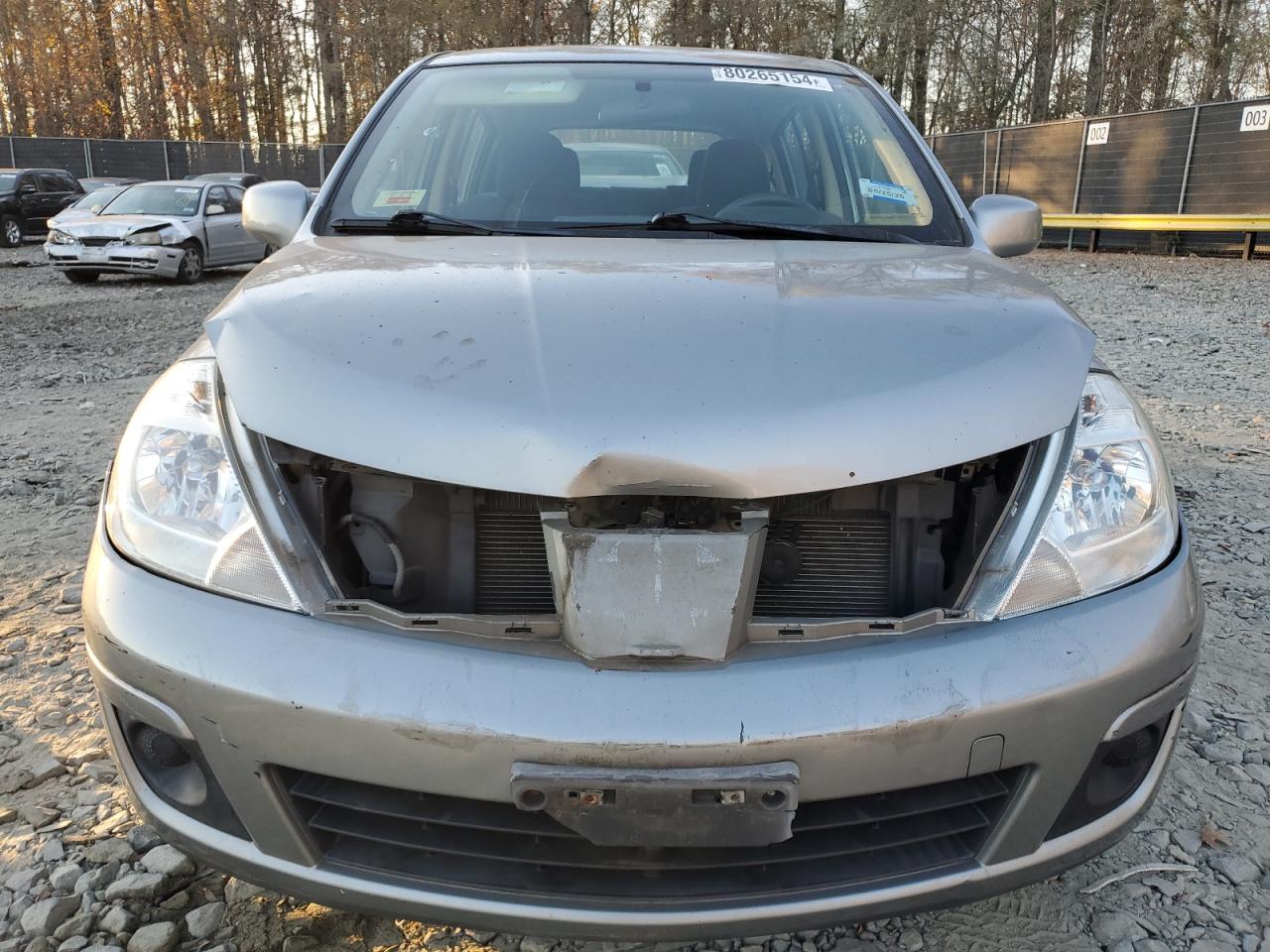 2011 Nissan Versa VIN 3N1BC1CP7BL493442 Copart auction photo, front end damage thumbnail 5