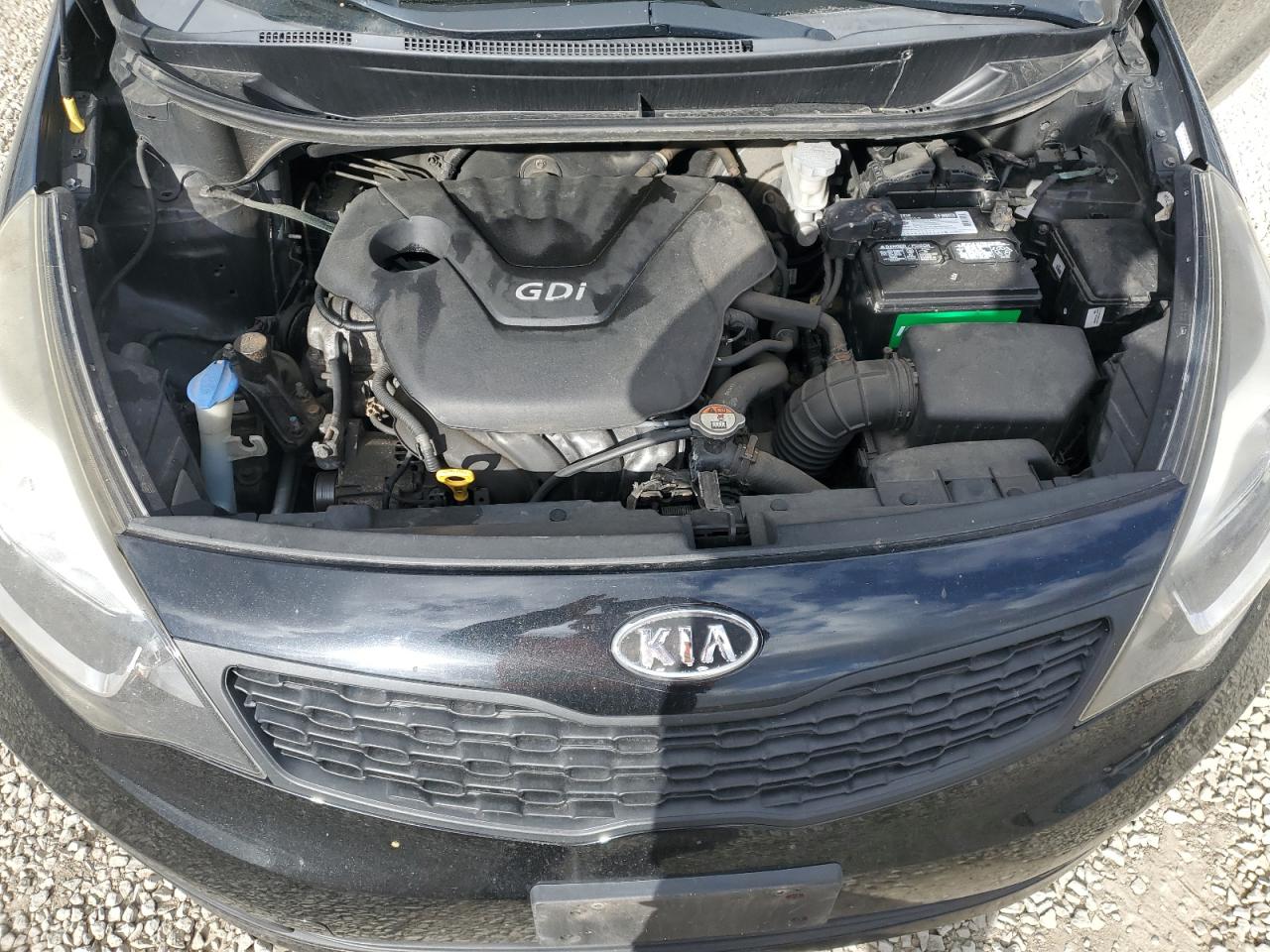 2013 KIA Rio VIN KNADM4A38D6107352 Copart auction photo, minor dent/scratches damage thumbnail 11