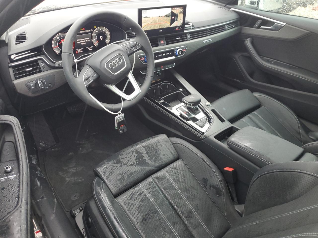 2023 Audi A5 VIN WAUTAAF55PA022631 Copart auction photo, front end / side damage thumbnail 8
