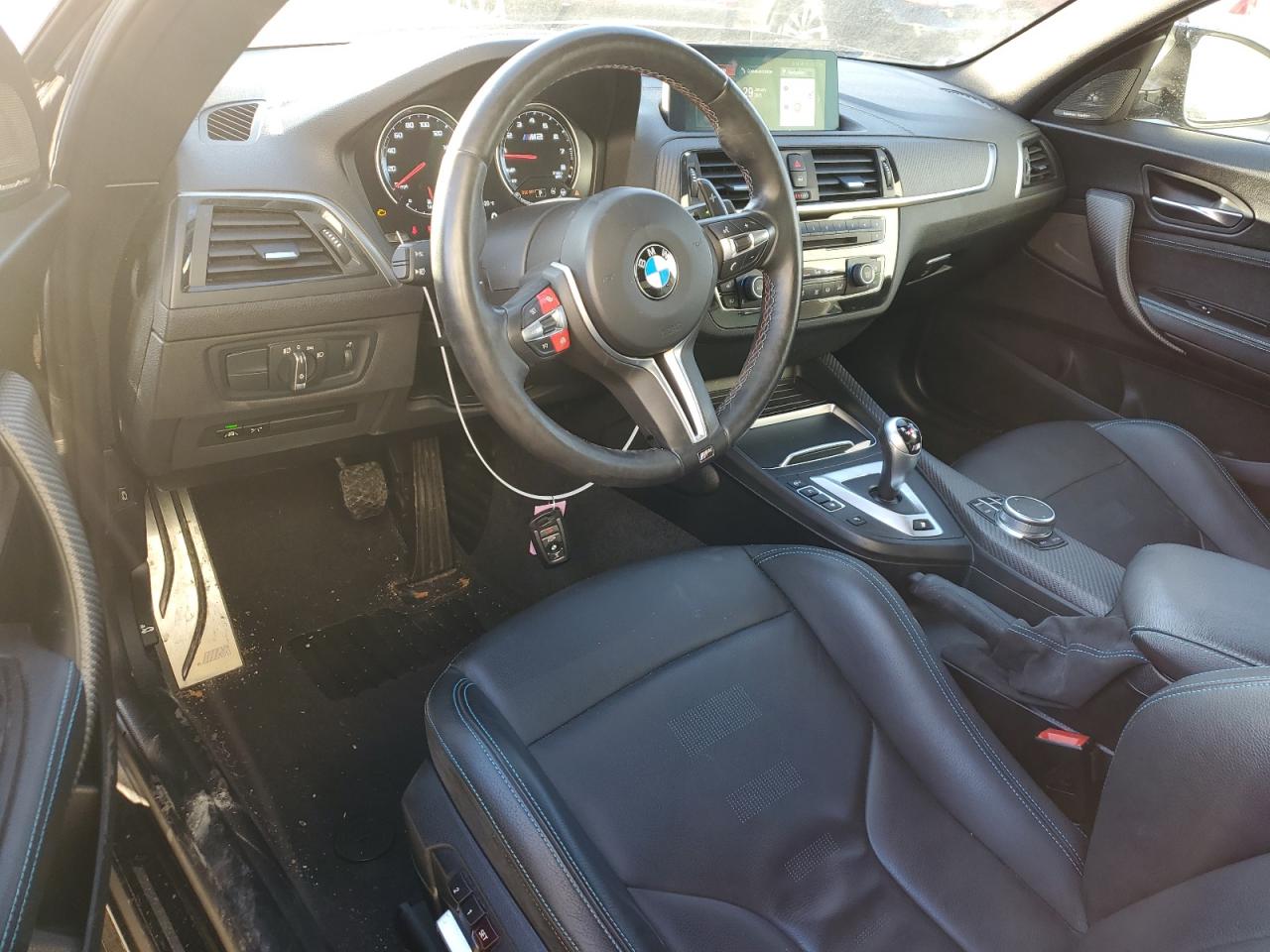 2021 BMW M2 VIN WBS2U7C05M7G52820 Copart auction photo, front end / minor dent/scratches damage thumbnail 8