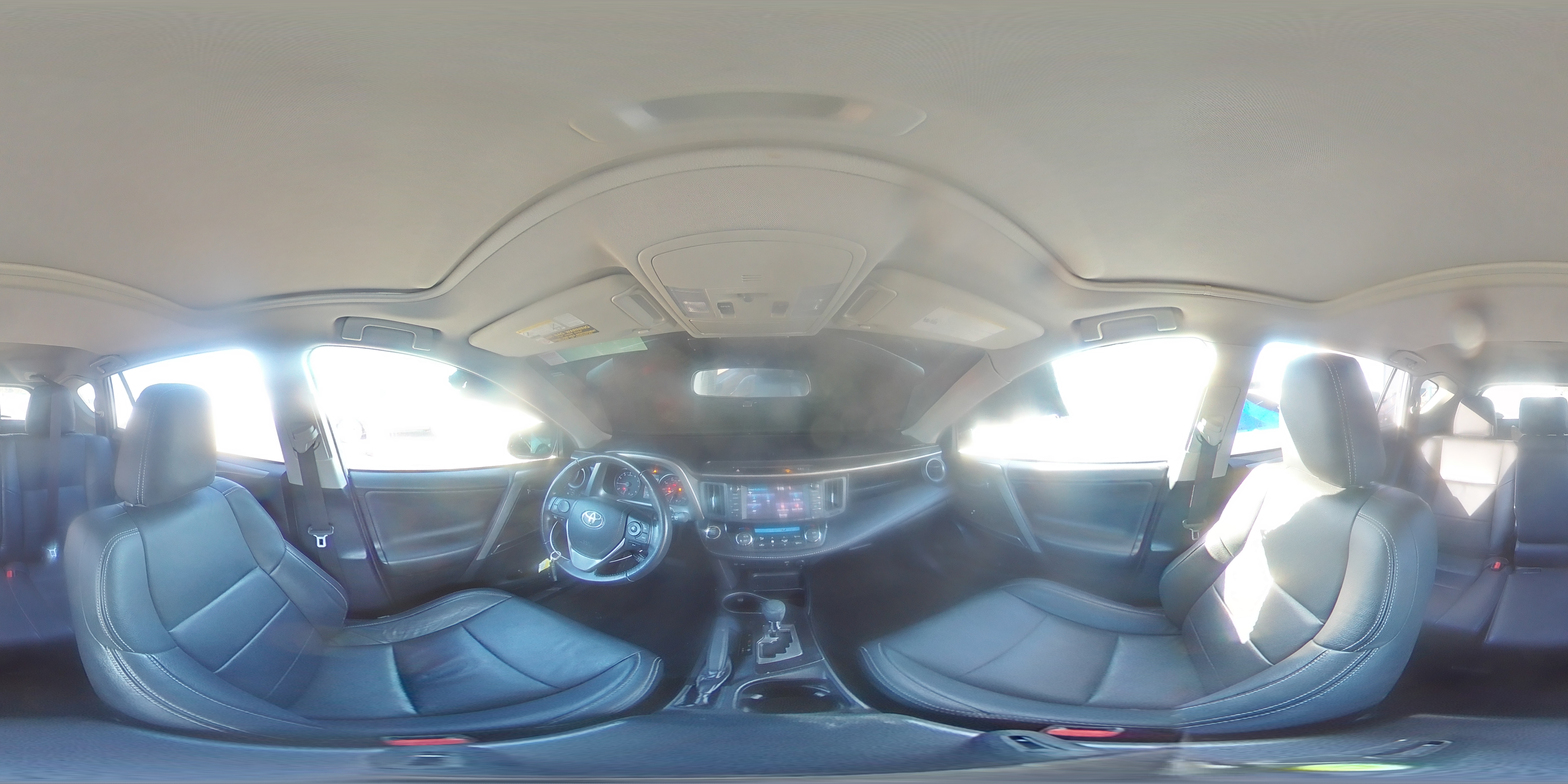 2017 Toyota RAV 4 VIN JTMRFREV7HJ125890 Copart auction photo, rear end damage thumbnail 16