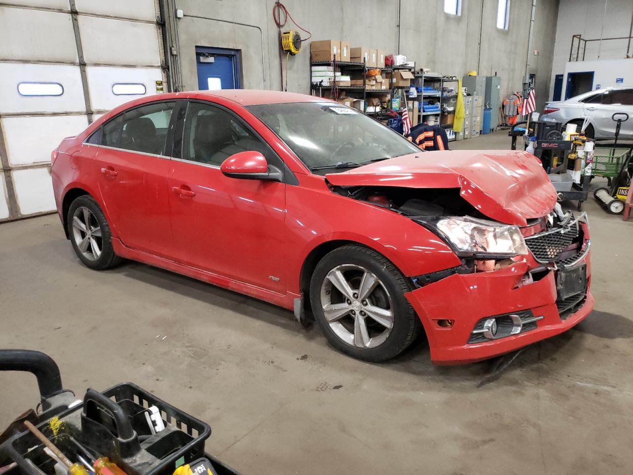 2012 Chevrolet Cruze VIN 1G1PG5SC2C7245479 Copart auction photo, front end damage thumbnail 4