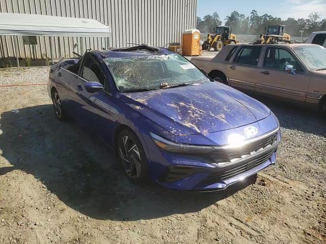 2024 Hyundai Elantra VIN KMHLS4DG4RU710381 Copart auction photo, top/roof damage thumbnail 11