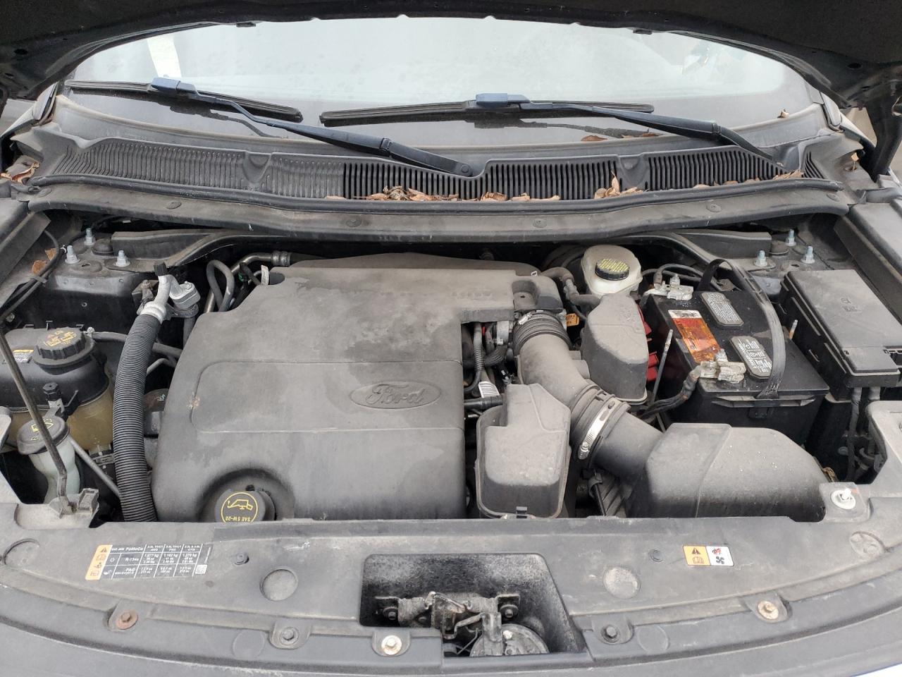 2017 Ford Explorer VIN 1FM5K8D85HGC58222 Copart auction photo, all over damage thumbnail 12
