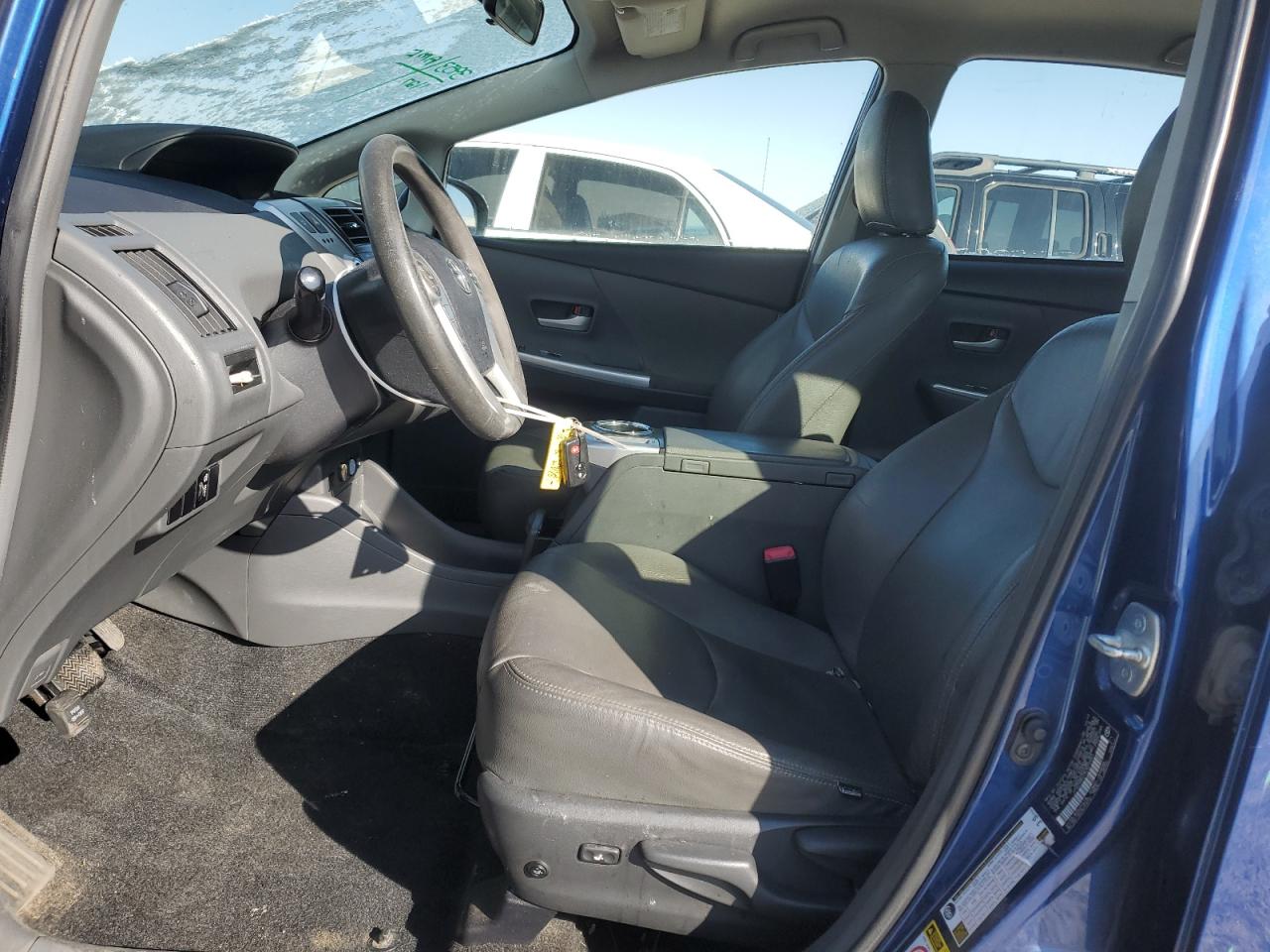 2014 Toyota Prius VIN JTDZN3EU7E3310321 Copart auction photo, side damage thumbnail 7