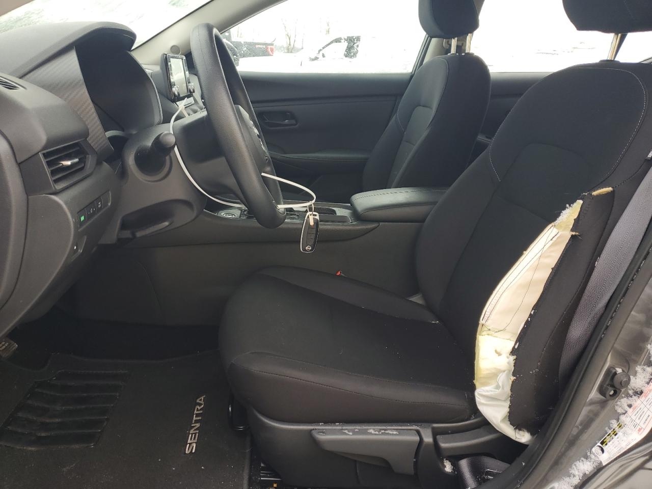 2024 Nissan Sentra VIN 3N1AB8BVXRY267397 Copart auction photo, side damage thumbnail 7