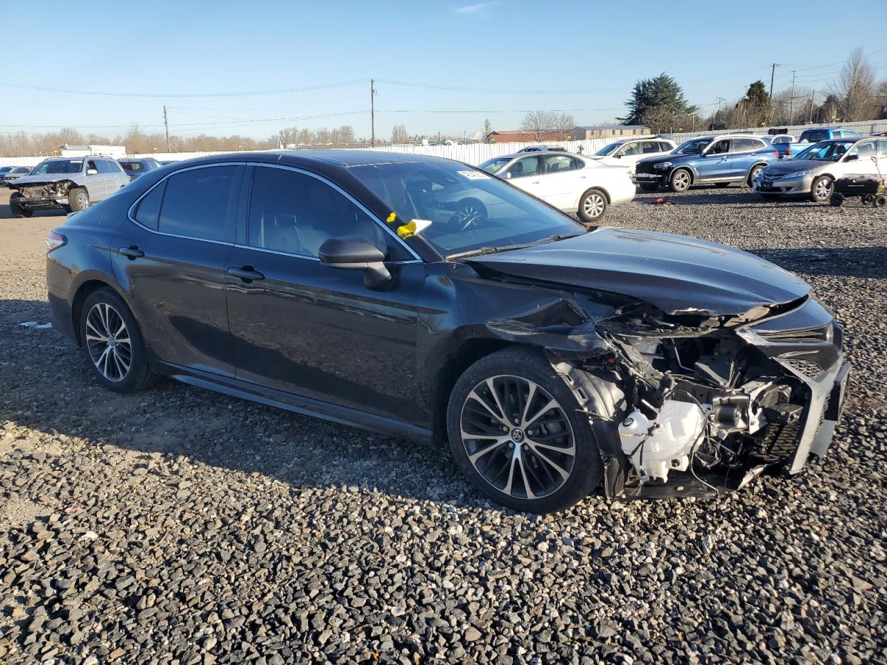 2018 Toyota Camry VIN 4T1B11HK1JU569592 Copart auction photo, front end damage thumbnail 4