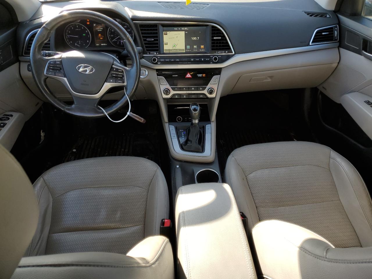 2017 Hyundai Elantra VIN 5NPD84LF3HH068745 Copart auction photo, front end damage thumbnail 8