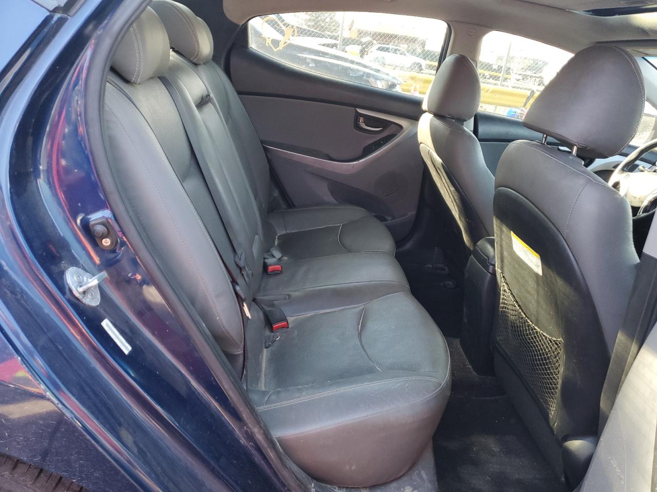 2013 Hyundai Elantra VIN KMHDH4AE3DU736890 Copart auction photo, rear end / front end damage thumbnail 10