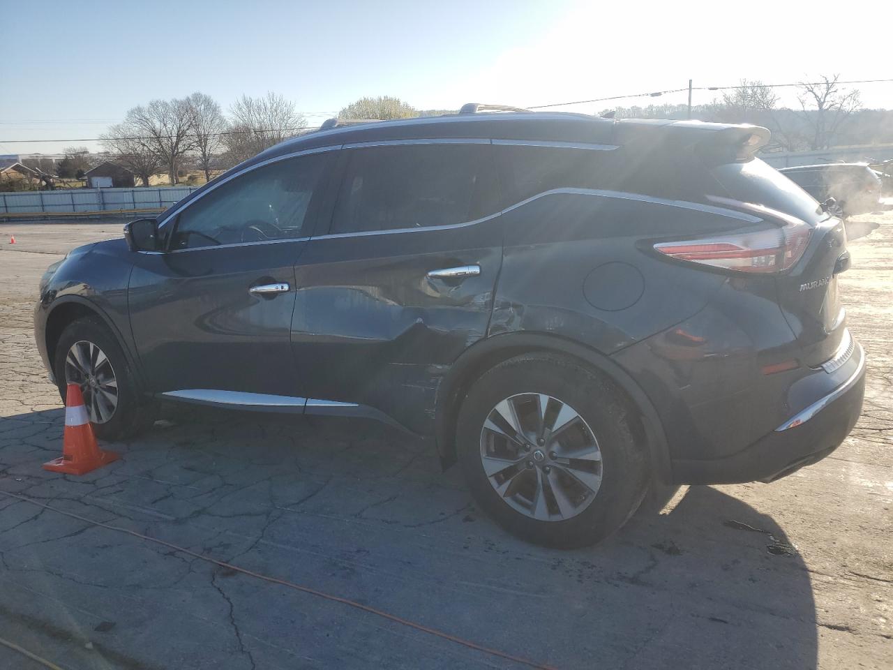 2015 Nissan Murano VIN 5N1AZ2MG9FN253189 Copart auction photo, side / minor dent/scratches damage thumbnail 2