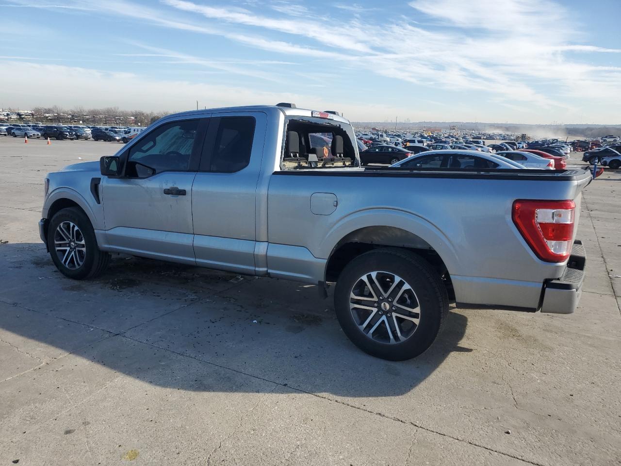 2023 Ford F-150 VIN 1FTEX1CPXPKD56390 Copart auction photo, front end damage thumbnail 2