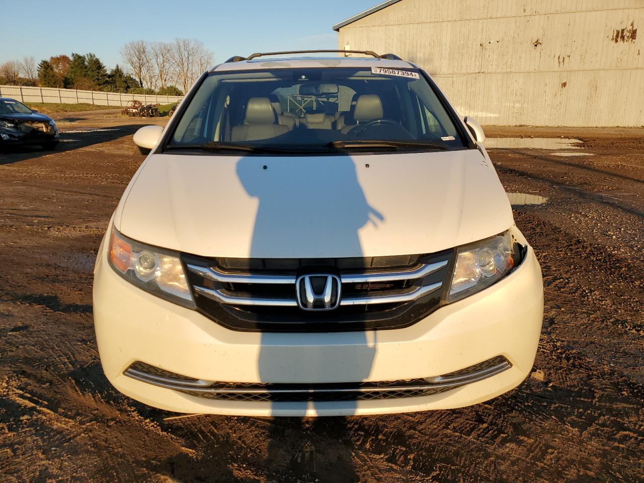 2014 Honda Odyssey VIN 5FNRL5H64EB003142 Copart auction photo, all over damage thumbnail 5