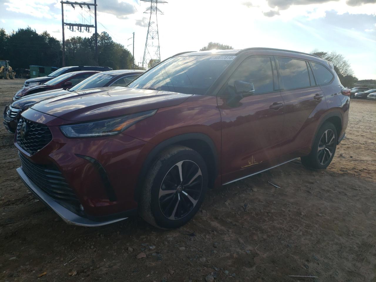 2022 Toyota Highlander VIN 5TDLZRBH2NS190849