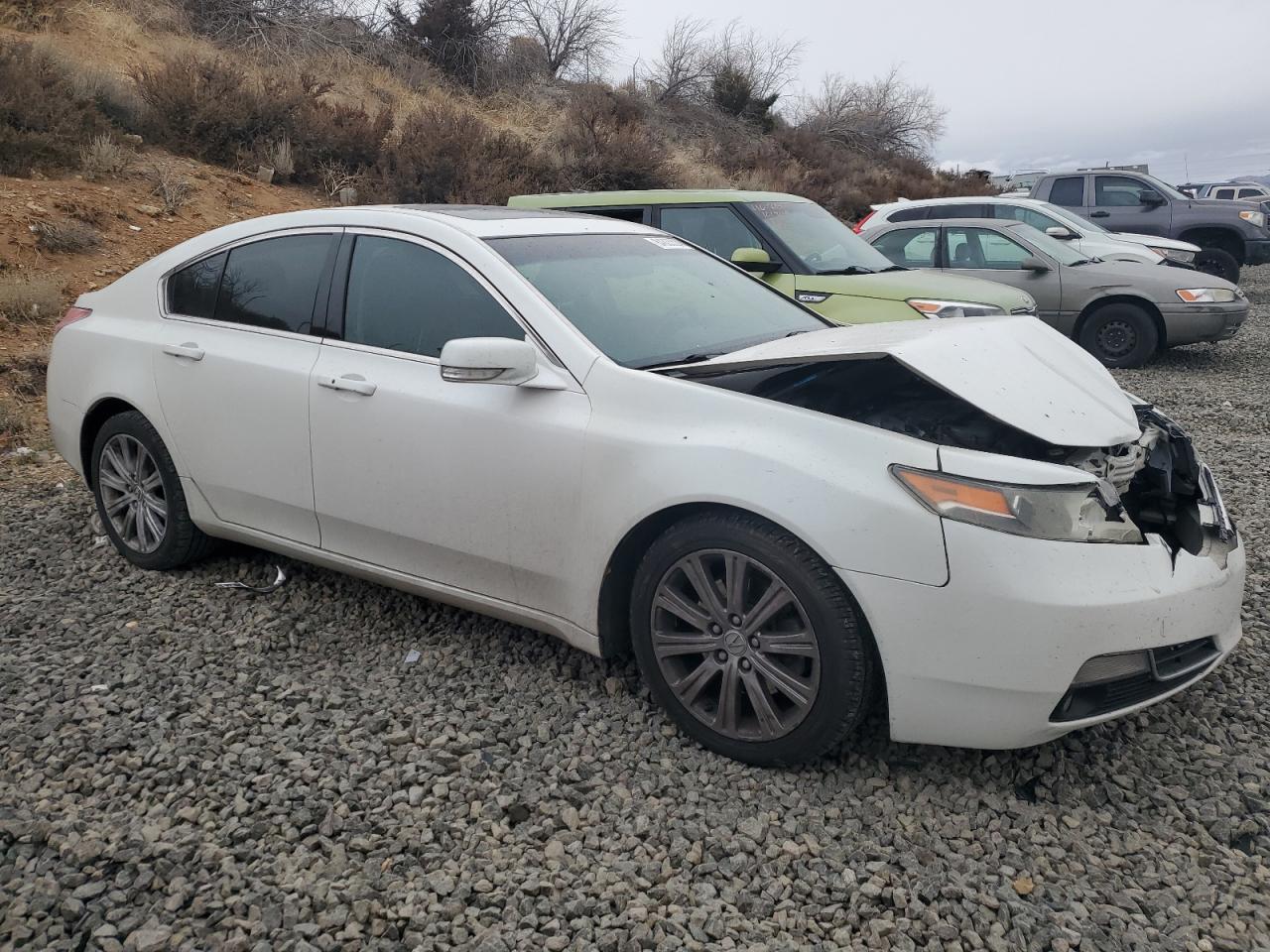 2014 Acura TL VIN 19UUA8F37EA002197 Copart auction photo, front end damage thumbnail 4