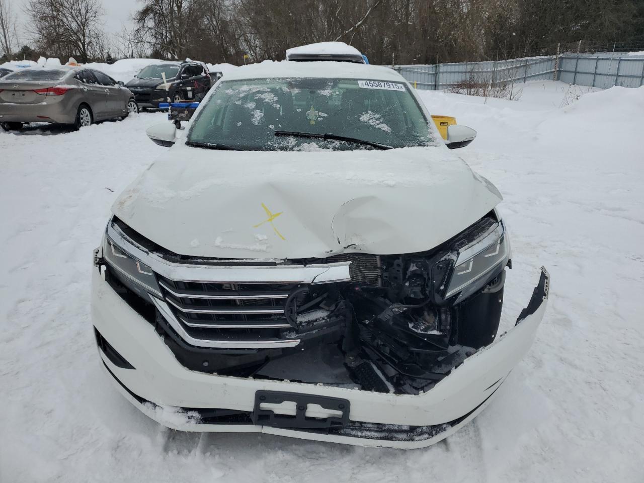 2020 Volkswagen Passat VIN 1VWAA7A3XLC006049 Copart auction photo, mechanical / front end damage thumbnail 5
