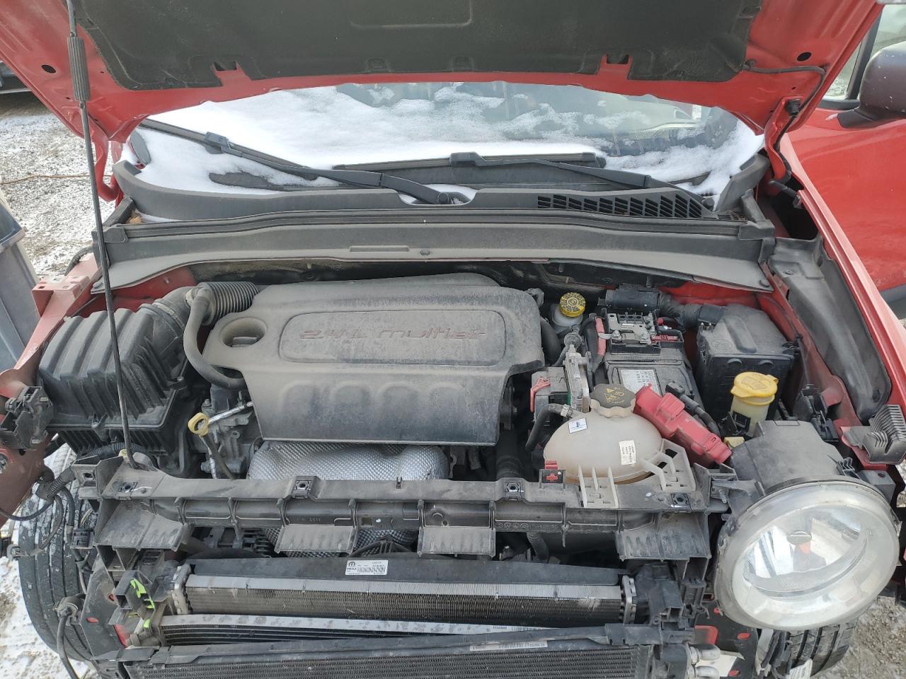 2018 Jeep Renegade VIN ZACCJBCB8JPH70574 Copart auction photo, front end / side damage thumbnail 12