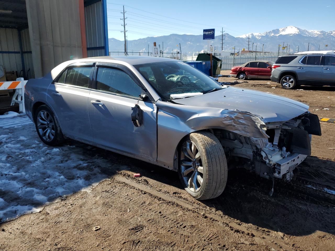 2014 Chrysler 300 VIN 2C3CCABG3EH323907 Copart auction photo, front end / rear end damage thumbnail 4