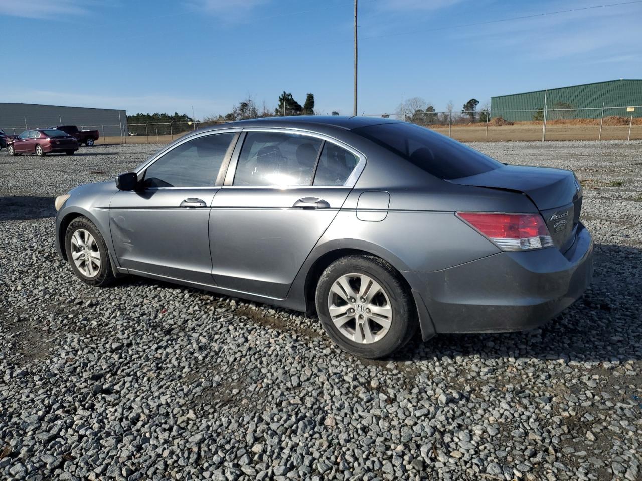 2008 Honda Accord VIN JHMCP26488C047123 Copart auction photo, side / rear end damage thumbnail 2