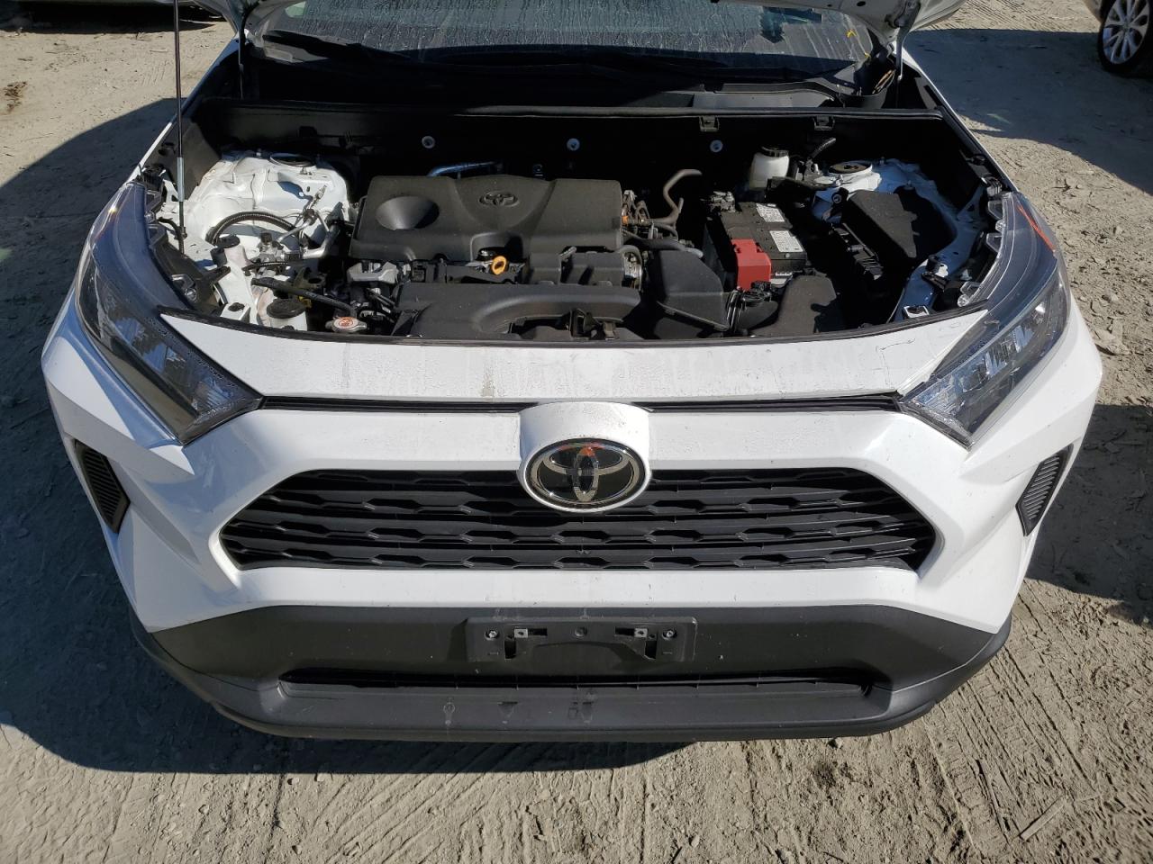 2022 Toyota RAV 4 VIN 2T3F1RFV0NC261549 Copart auction photo, rear end damage thumbnail 11