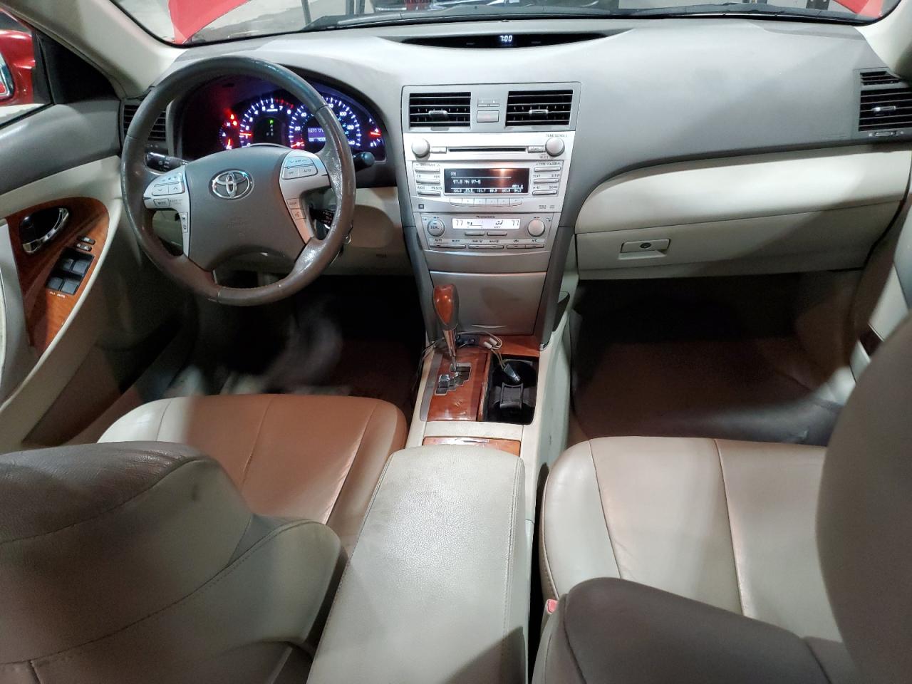 2011 Toyota Camry VIN 4T4BF3EK1BR210235 Copart auction photo, front end / hail damage thumbnail 8