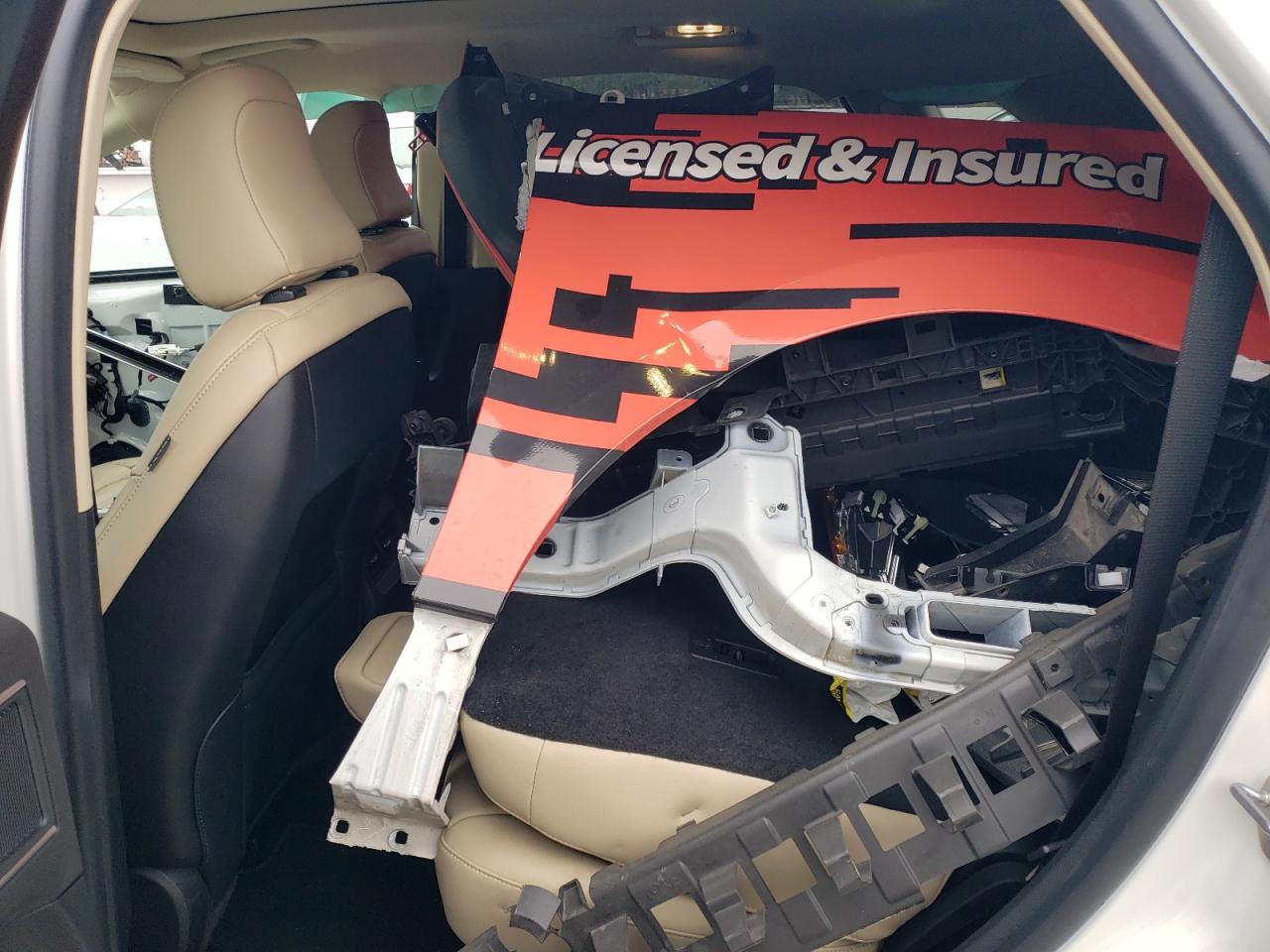 2022 Ford Edge VIN 2FMPK4J92NBA99497 Copart auction photo, front end / side damage thumbnail 11