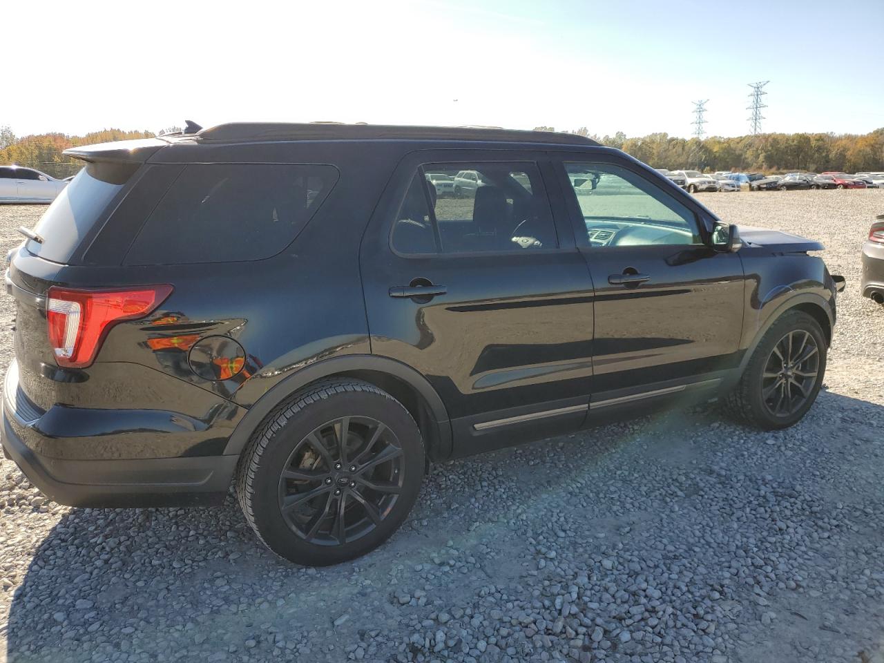 2018 Ford Explorer VIN 1FM5K7D82JGA51786 Copart auction photo, front end damage thumbnail 3