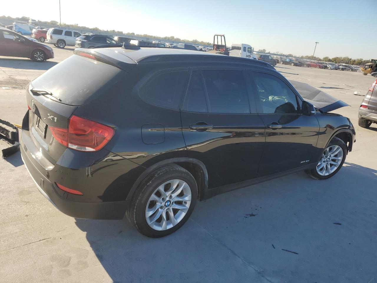 2015 BMW X1 VIN WBAVL1C52FVY30773 Copart auction photo, front end damage thumbnail 3