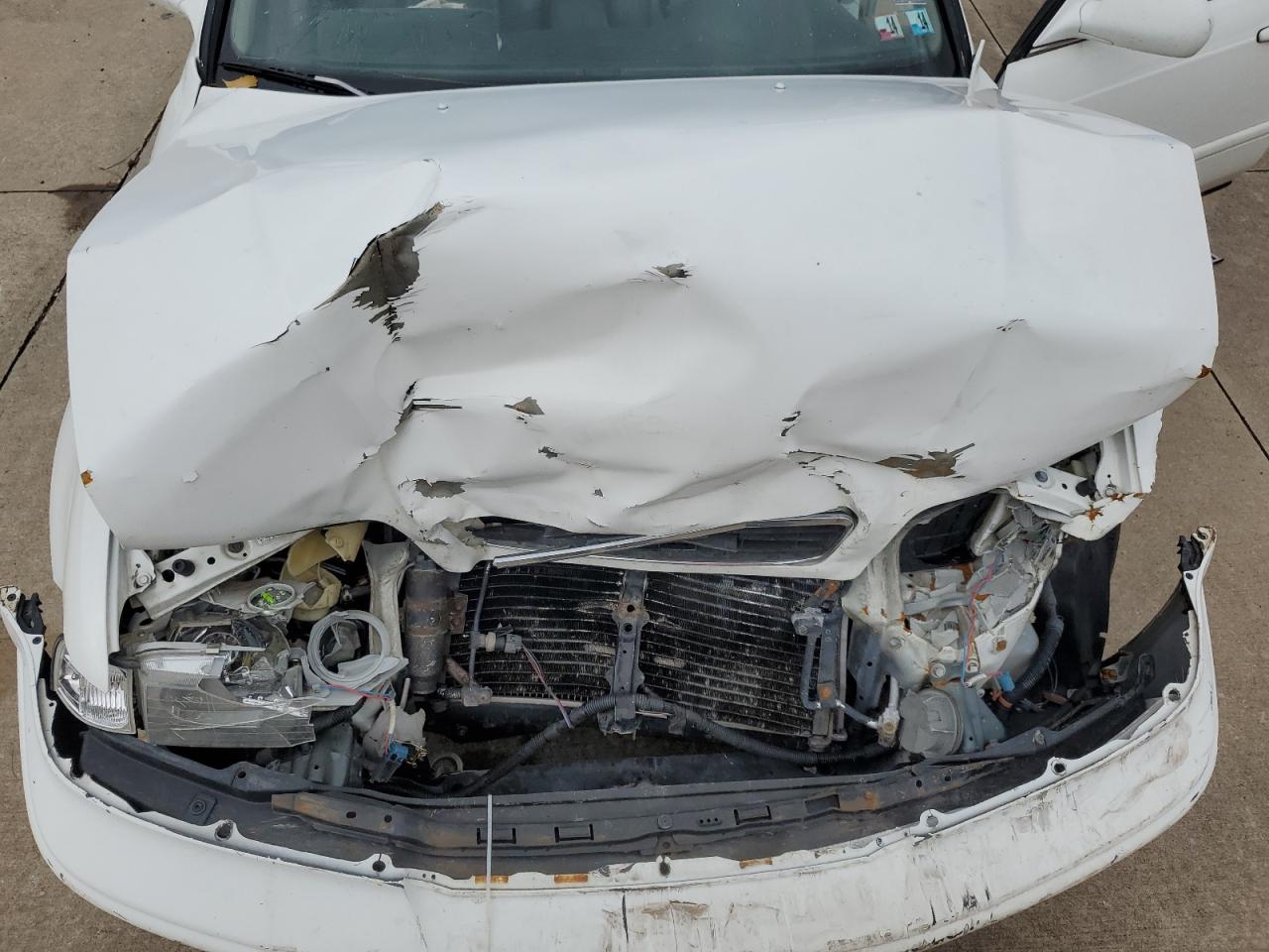 1995 Acura Legend VIN JH4KA7663SC007776 Copart auction photo, front end / hail damage thumbnail 12