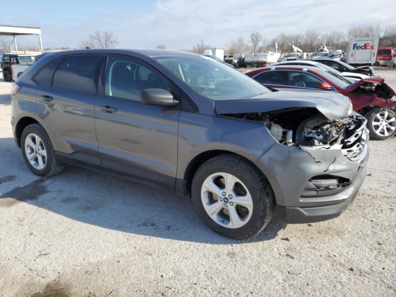 2021 Ford Edge VIN 2FMPK3G90MBA45759 Copart auction photo, front end damage thumbnail 4