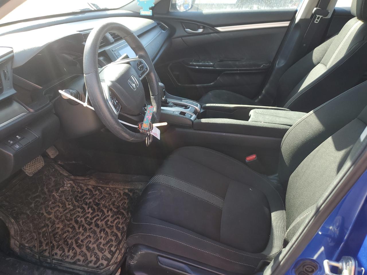 2019 Honda Civic VIN 2HGFC2F68KH540060 Copart auction photo, top/roof / front end damage thumbnail 7
